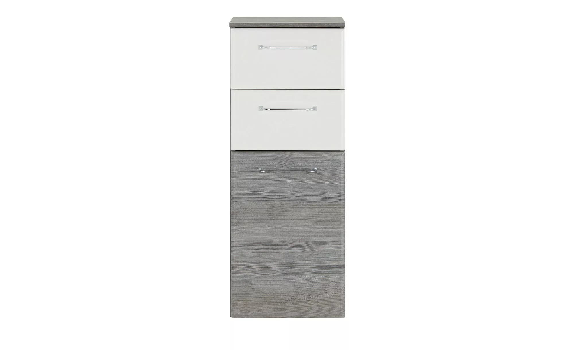 smart Midischrank   Onda ¦ grau ¦ Maße (cm): B: 35 H: 90,5 T: 33.0 Schränke günstig online kaufen