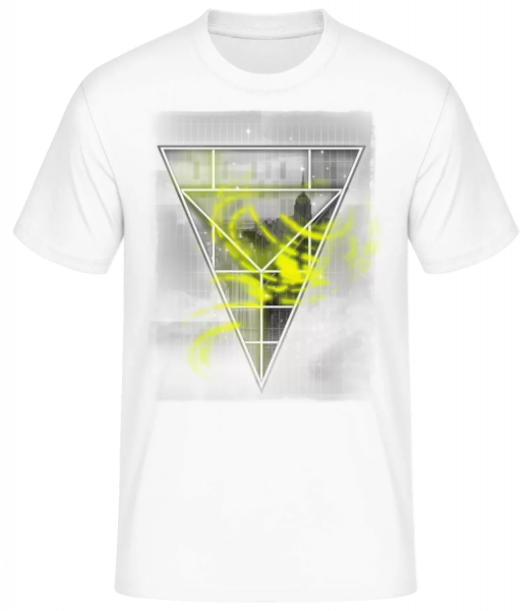 Skyline Dreieck · Männer Basic T-Shirt günstig online kaufen