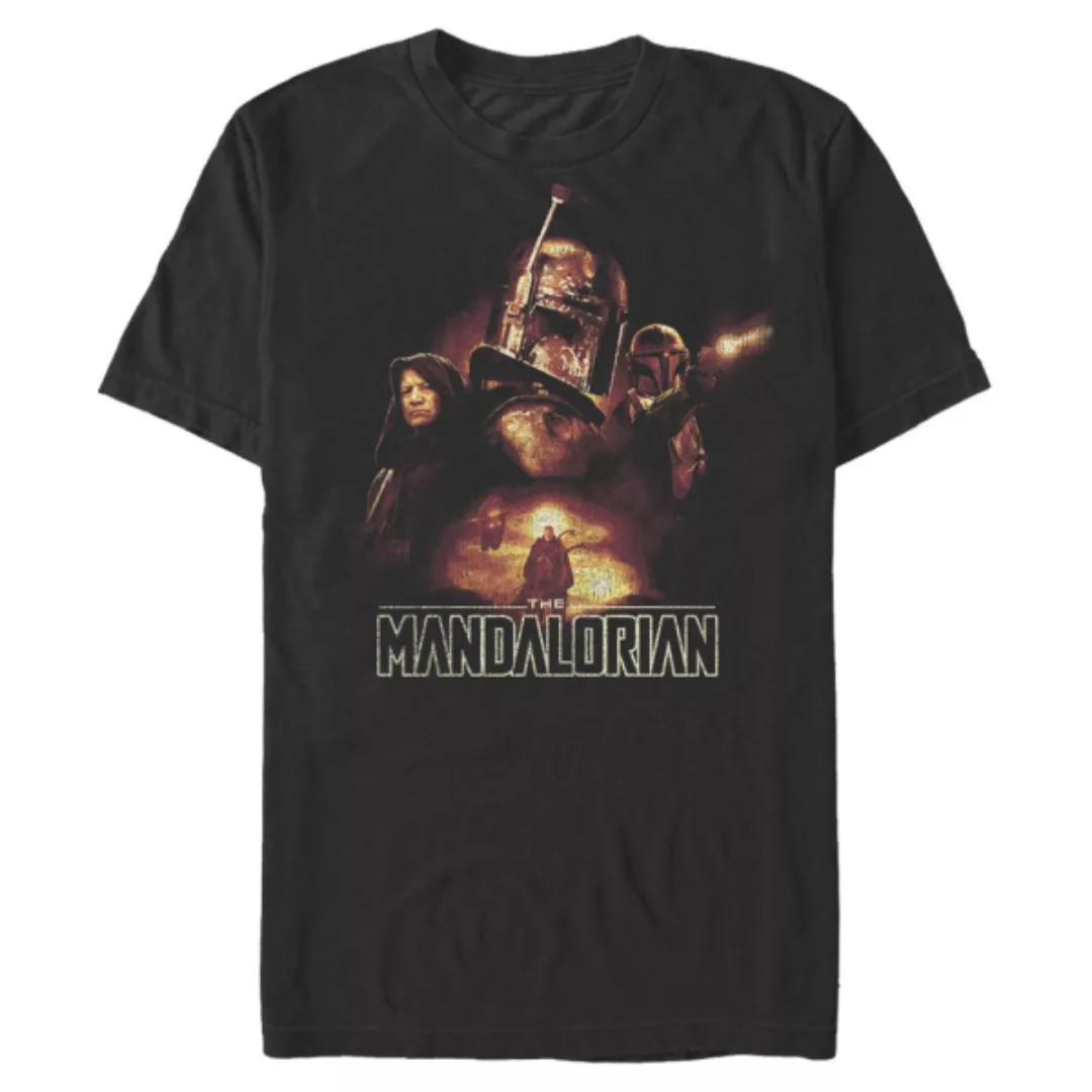 Star Wars - The Mandalorian - Gruppe Fett Journey - Männer T-Shirt günstig online kaufen