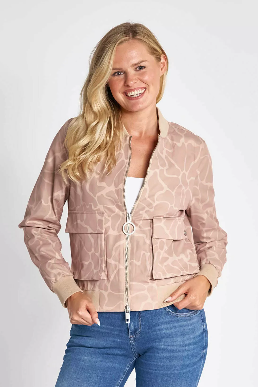 Zhrill Blouson, in Unifarbe günstig online kaufen