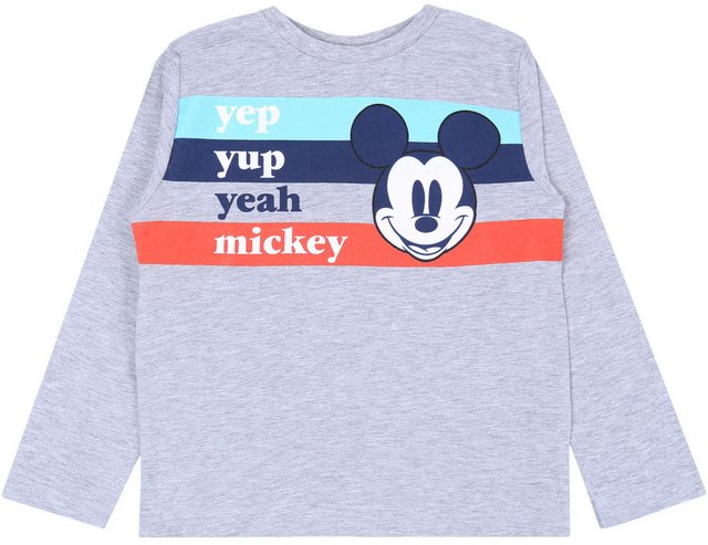 Sarcia.eu Langarmbluse Graue Bluse Mickey Maus DISNEY 4 Jahre günstig online kaufen