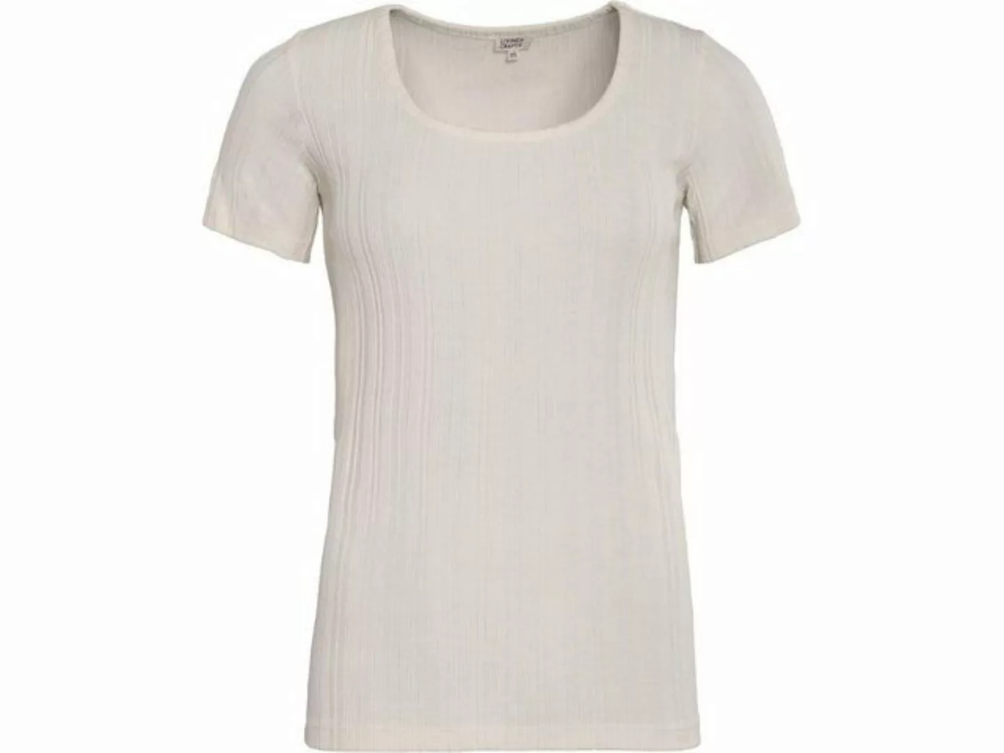 LIVING CRAFTS T-Shirt Living Crafts Bio-Damen-T-Shirt 'OPALA' mit eckige günstig online kaufen