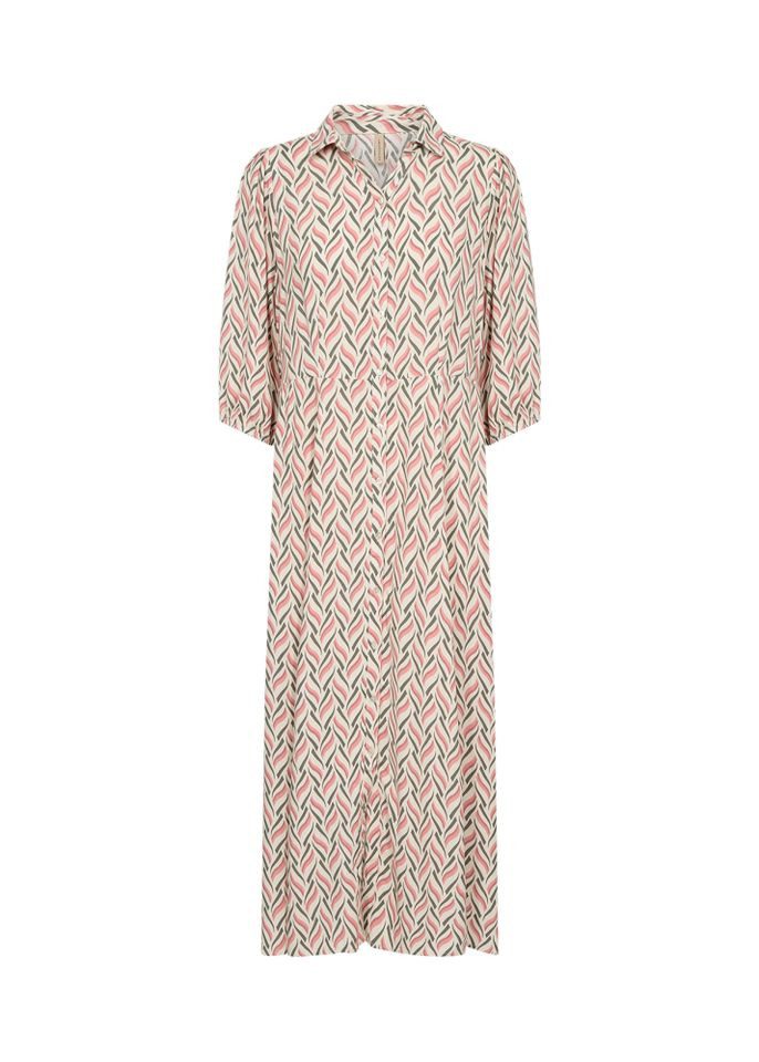 soyaconcept Hemdblusenkleid - gemustertes Hemdkleid mit günstig online kaufen