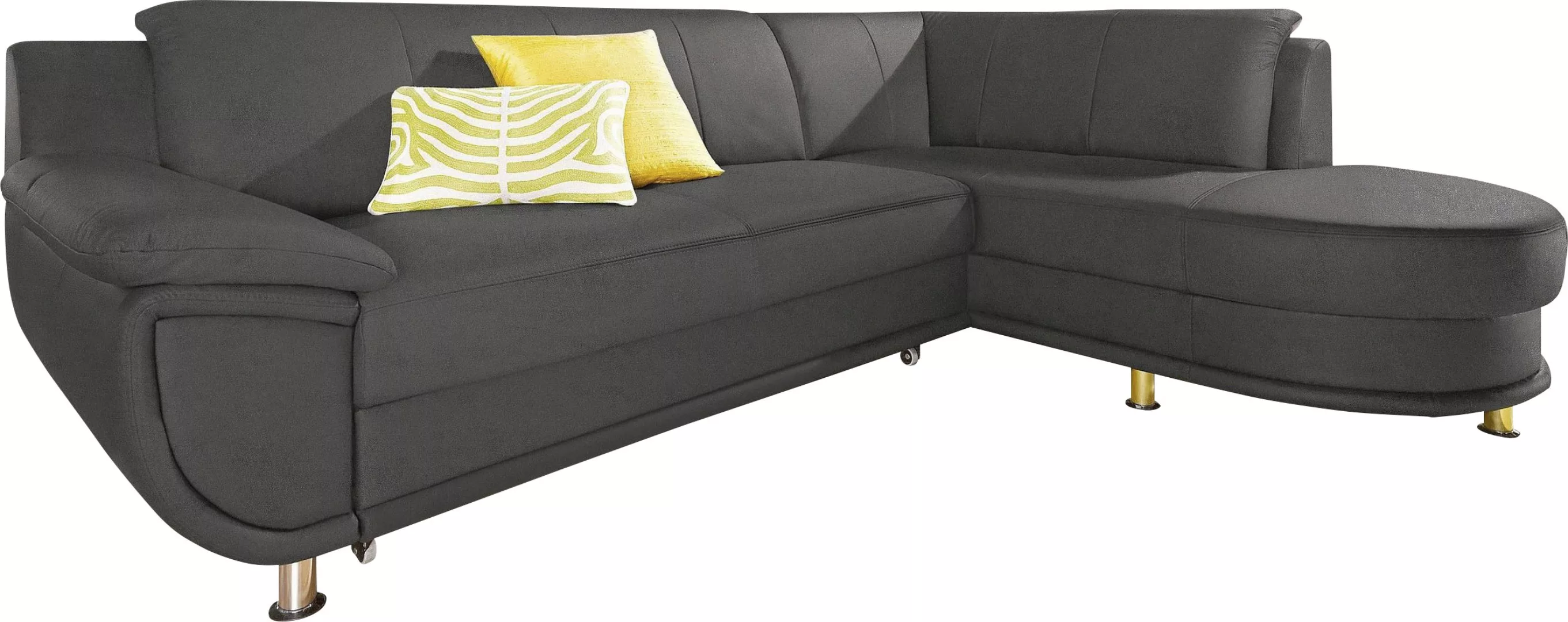 TRENDMANUFAKTUR Ecksofa »Rondo, zeitlos und elegant, bequem, L-Form«, wahlw günstig online kaufen