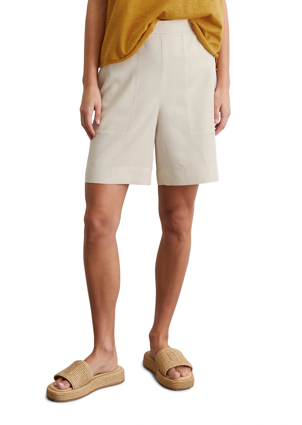 Marc OPolo Shorts "aus TENCEL™ Lyocell-Leinen-Mix" günstig online kaufen