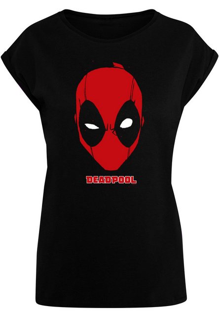 ABSOLUTE CULT T-Shirt ABSOLUTE CULT Damen Ladies Deadpool - Mask T-Shirt (1 günstig online kaufen