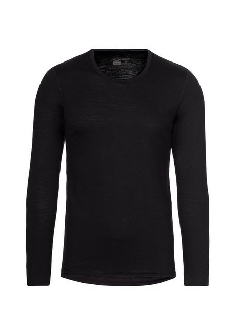 Trigema Longsleeve TRIGEMA Sportshirt aus Merinowolle (1-tlg) günstig online kaufen