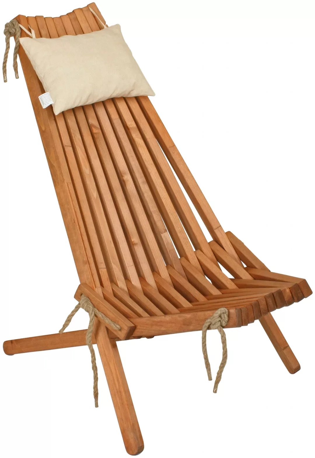 Garden Pleasure Gartenliege "Relaxsessel FALUN", klappbar, Kiefernholz günstig online kaufen