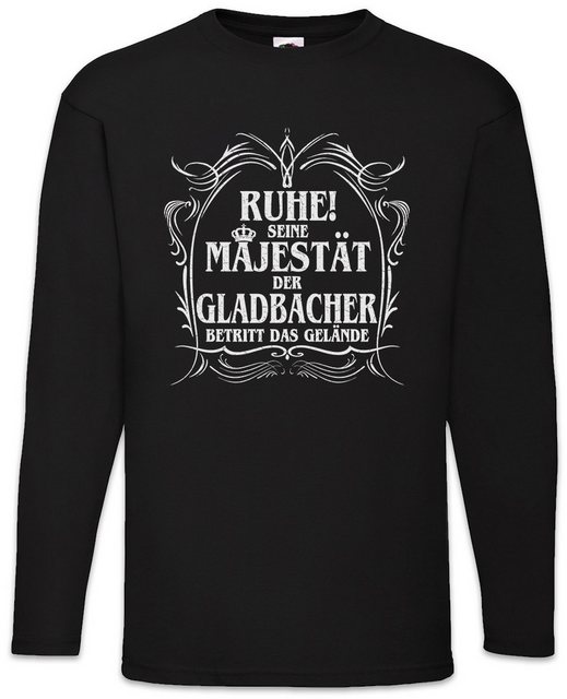 Urban Backwoods Langarmshirt Seine Majestät Der Gladbacher Langarm T-Shirt günstig online kaufen