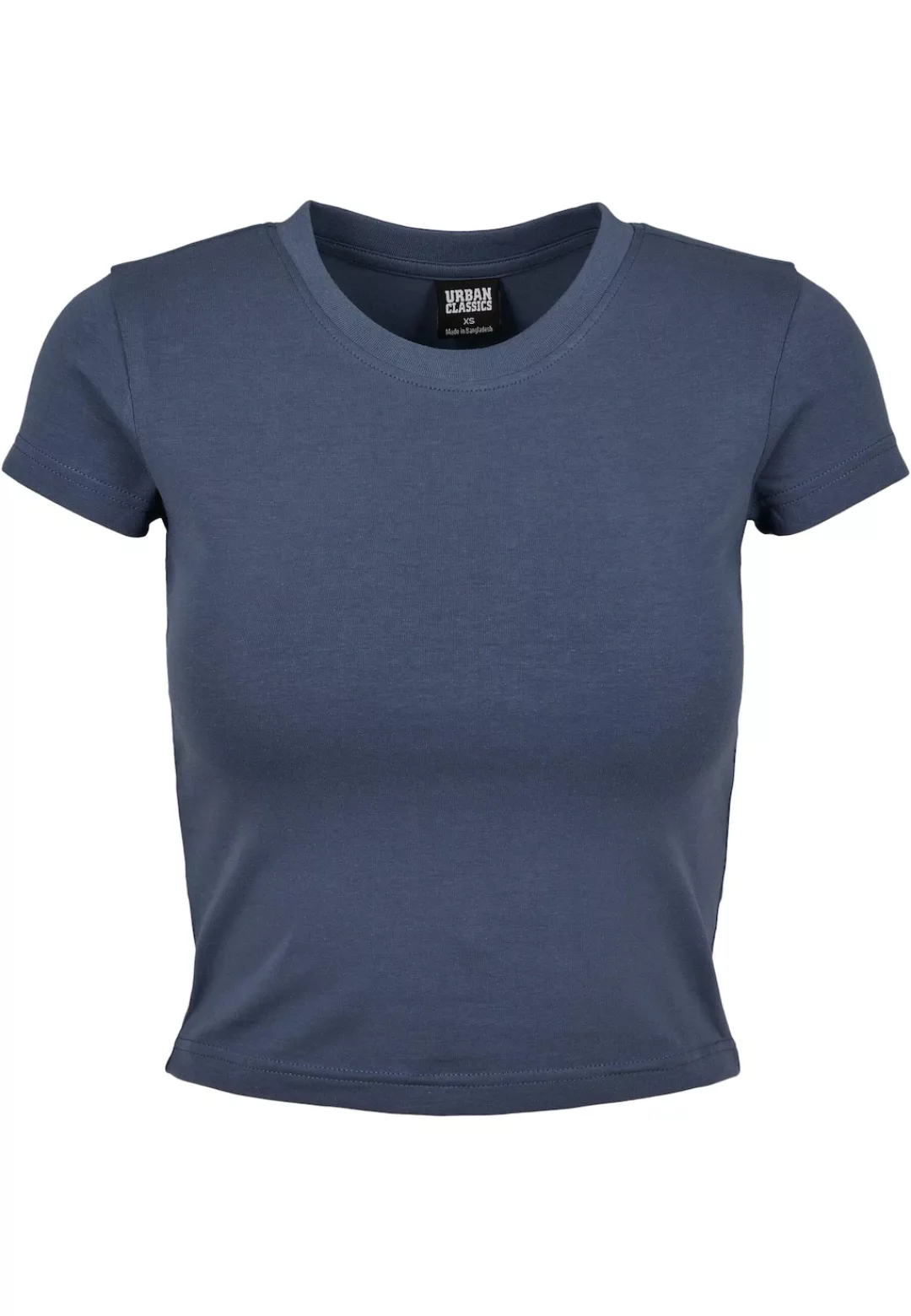 URBAN CLASSICS T-Shirt "Urban Classics Damen Ladies Stretch Jersey Cropped günstig online kaufen