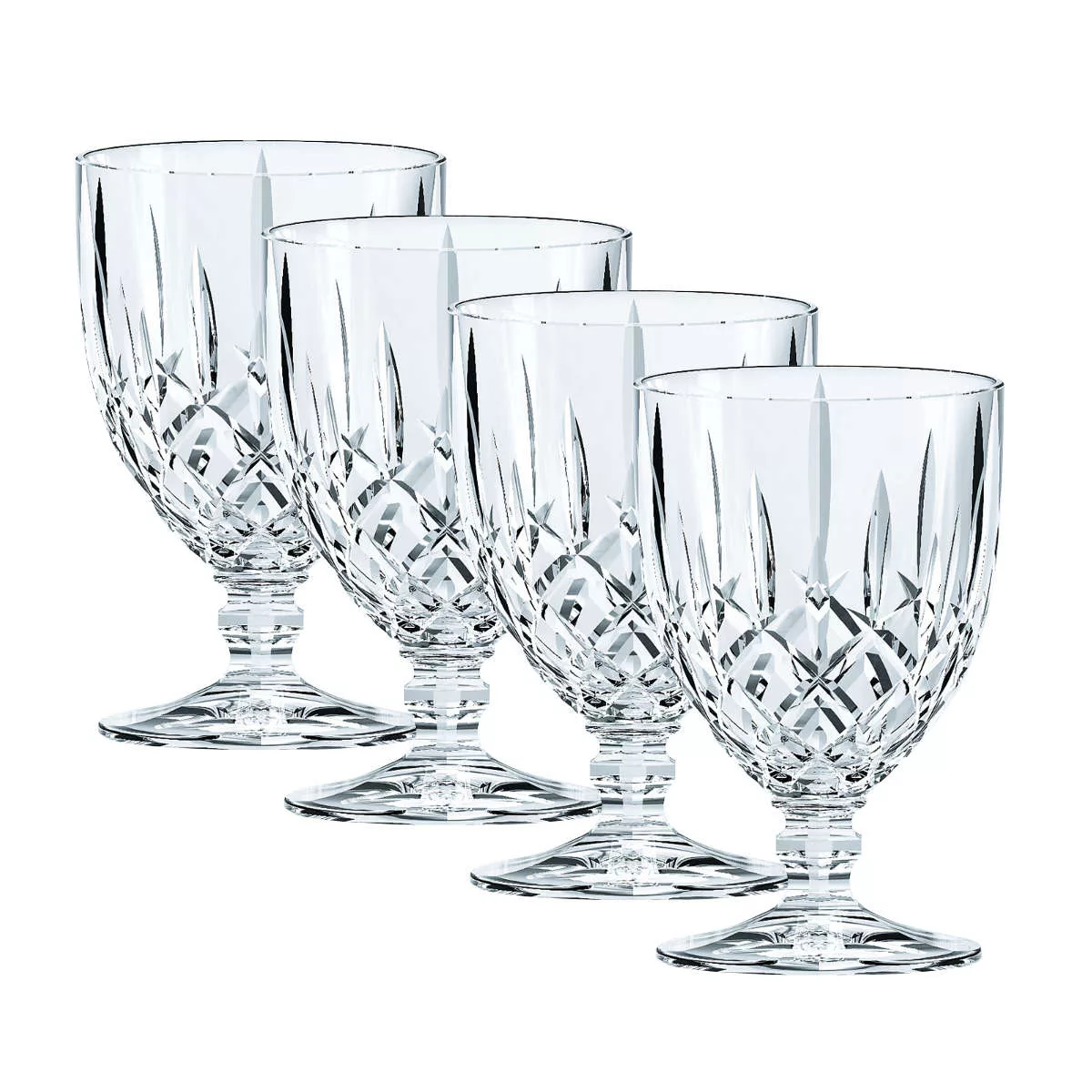 Nachtmann Noblesse Wasserglas / Kelchglas Set 4-tlg. h: 126 mm / 230 ml günstig online kaufen
