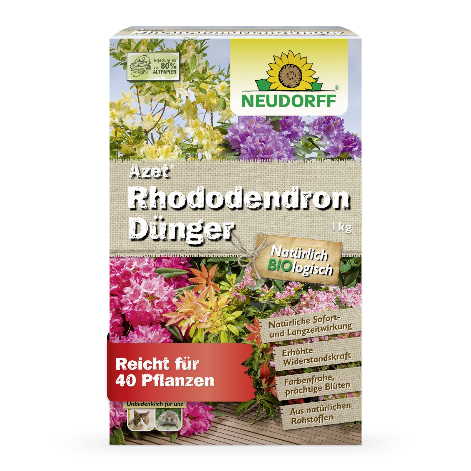 Neudorff Pflanzendünger Azet RhododendronDünger 1 kg günstig online kaufen