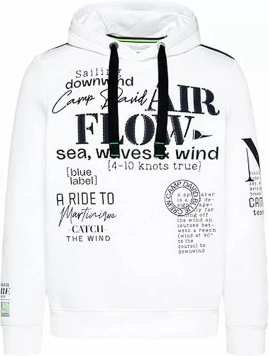 CAMP DAVID Hoodie, mit Logo-Prints günstig online kaufen