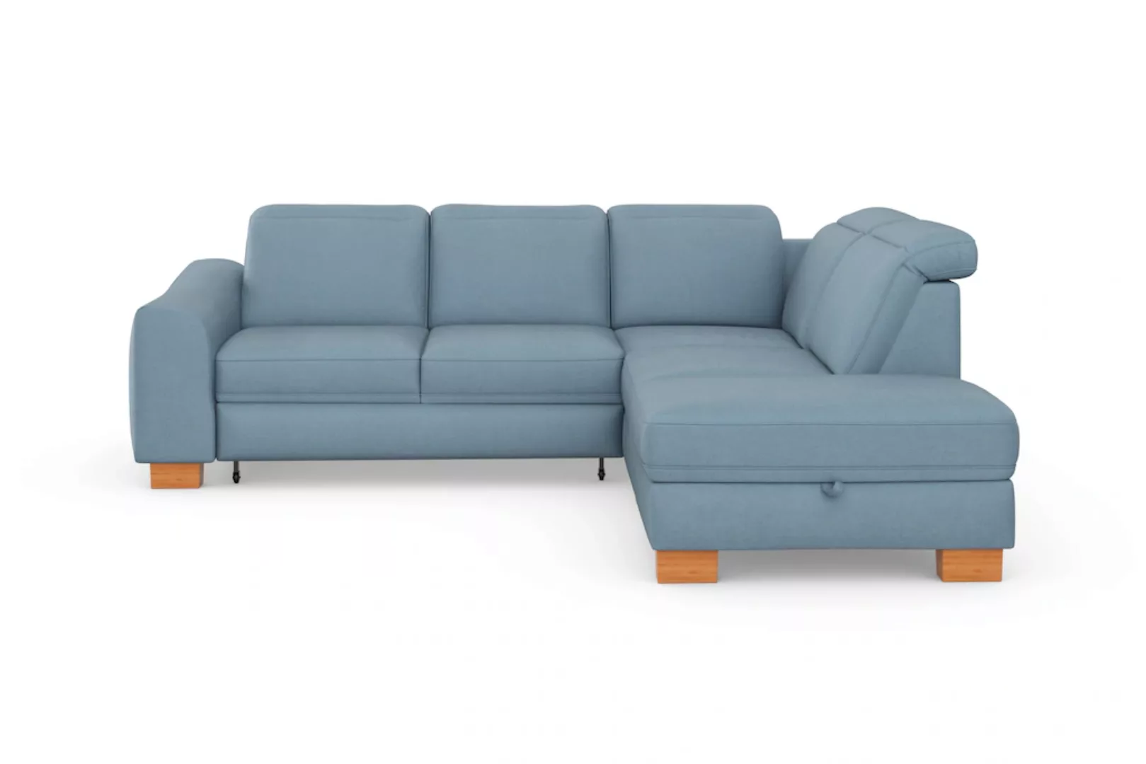 sit&more Ecksofa "Dundee L-Form", mit Federkern und Massivholzfüßen, wahlwe günstig online kaufen