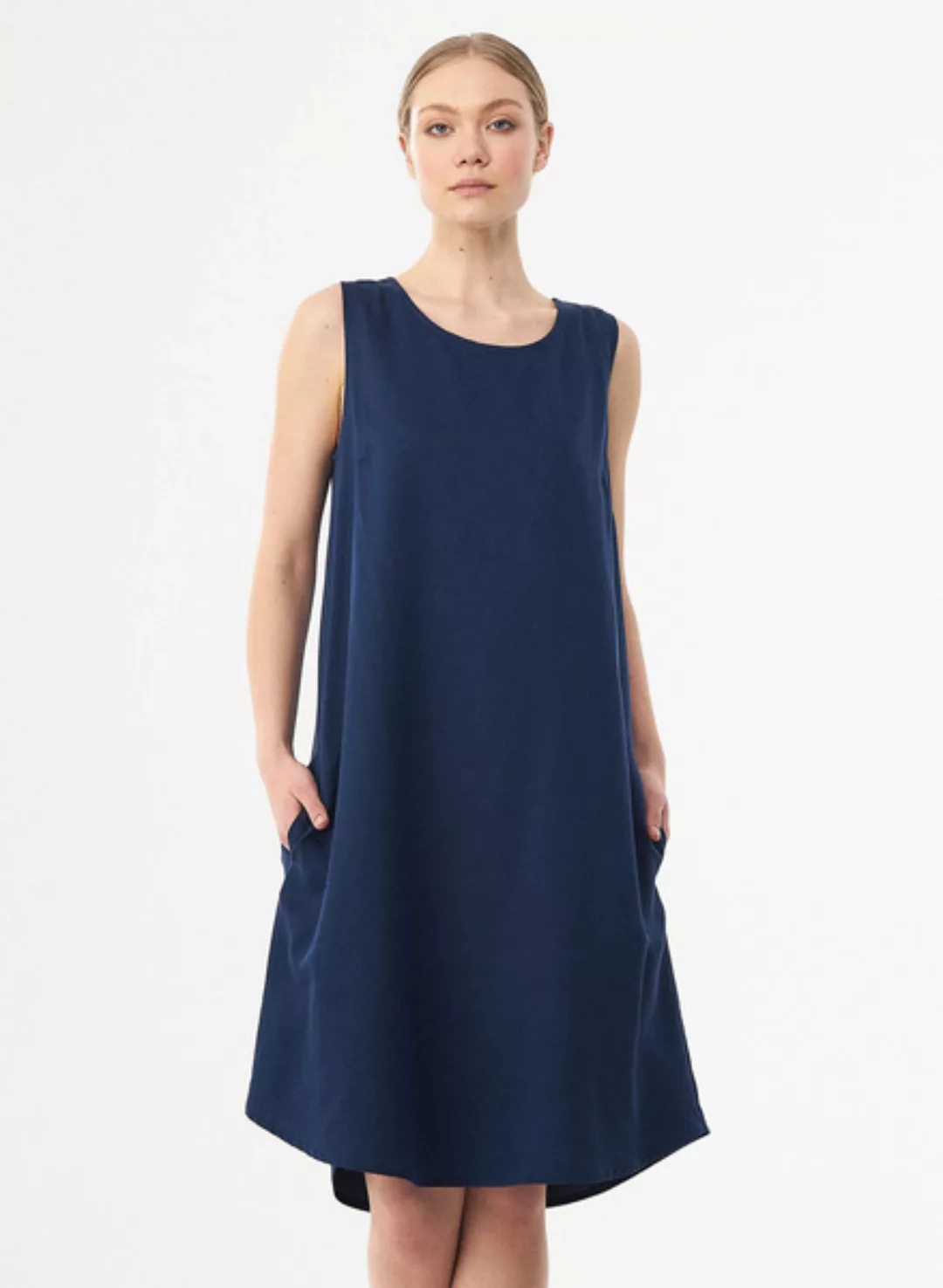 Ärmelloses Kleid Aus Tencel günstig online kaufen