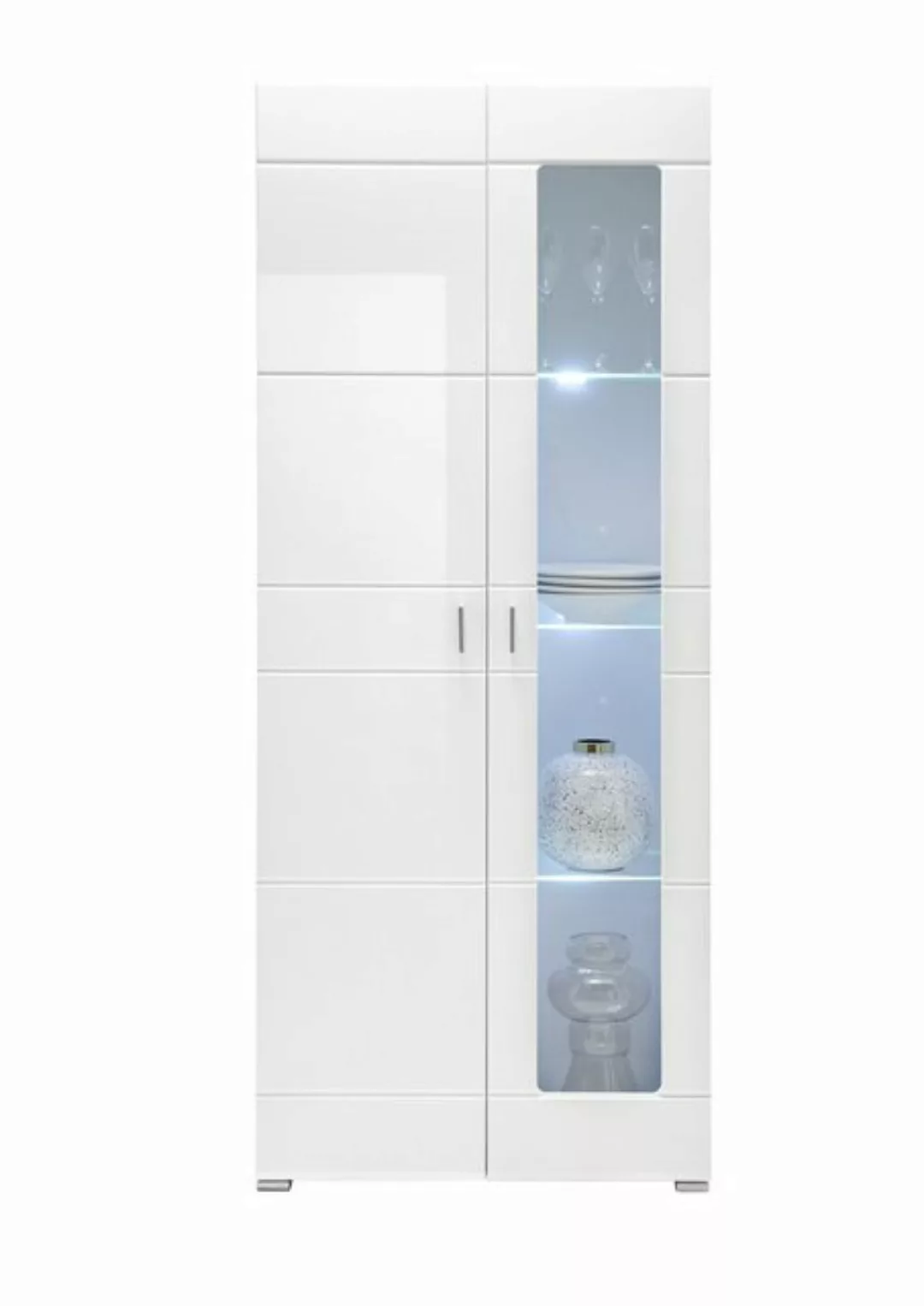 HBZ Vitrine 80 x 194 x 35 cm (B/H/T) günstig online kaufen