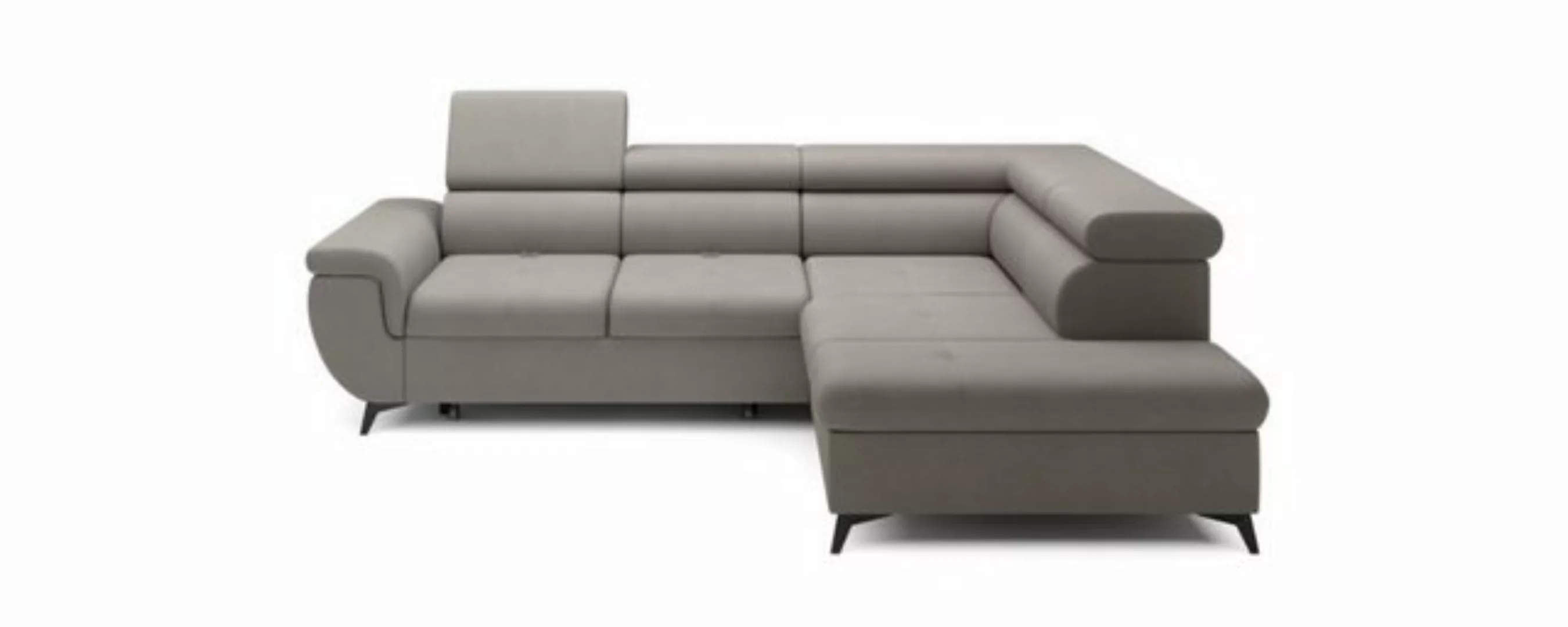 Sofa Dreams Ecksofa Bochum, L Form, Echtleder, sandbeige günstig online kaufen