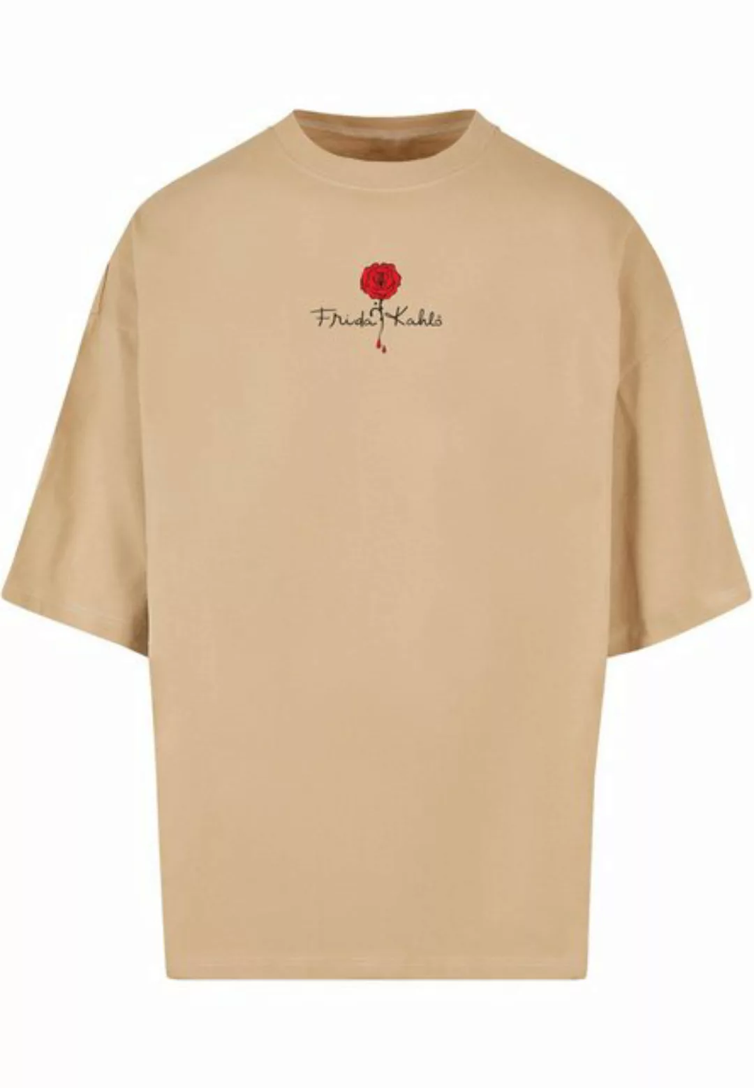 Merchcode T-Shirt Merchcode Herren Frida Kahlo - Logo rose Huge Tee (1-tlg) günstig online kaufen