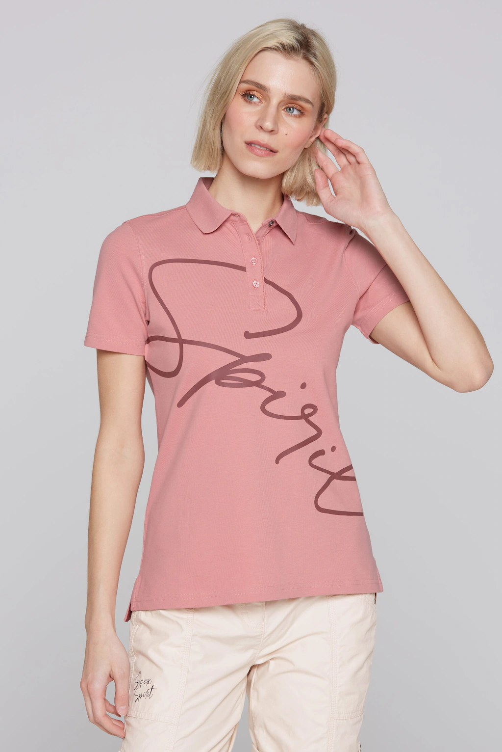 SOCCX Poloshirt, mit Baumwolle günstig online kaufen