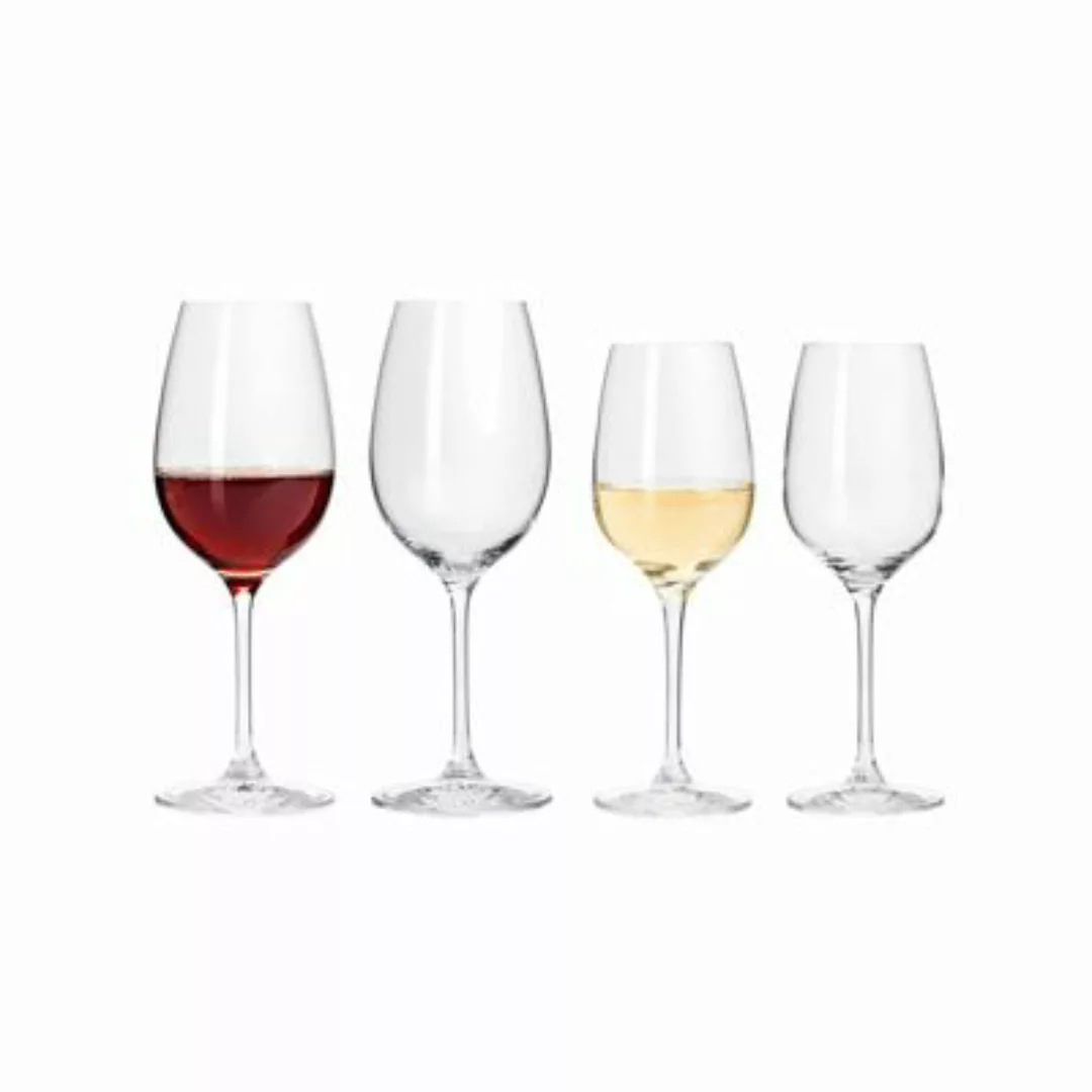 LEONARDO TAVOLA Rot-und Weißweingläser 4er Set Trinkgläser transparent günstig online kaufen