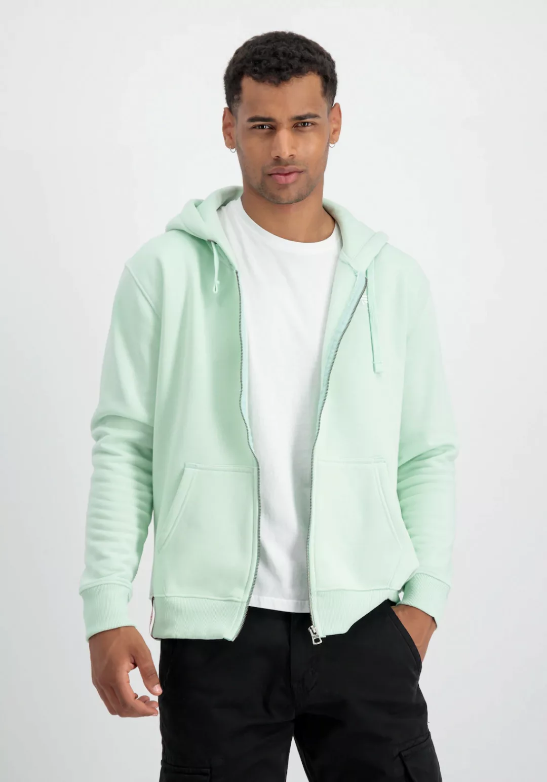 Alpha Industries Hoodie "Alpha Industries Men - Hoodies Basic Zip Hoodie SL günstig online kaufen