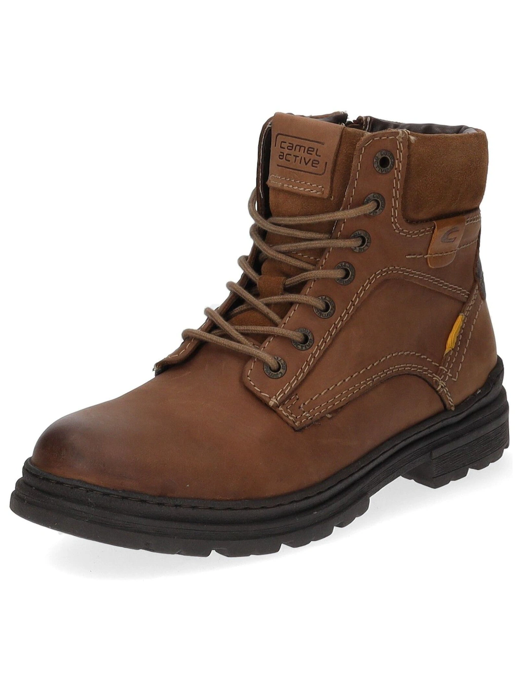camel active Schnürstiefelette "camel active Stiefelette Leder" günstig online kaufen