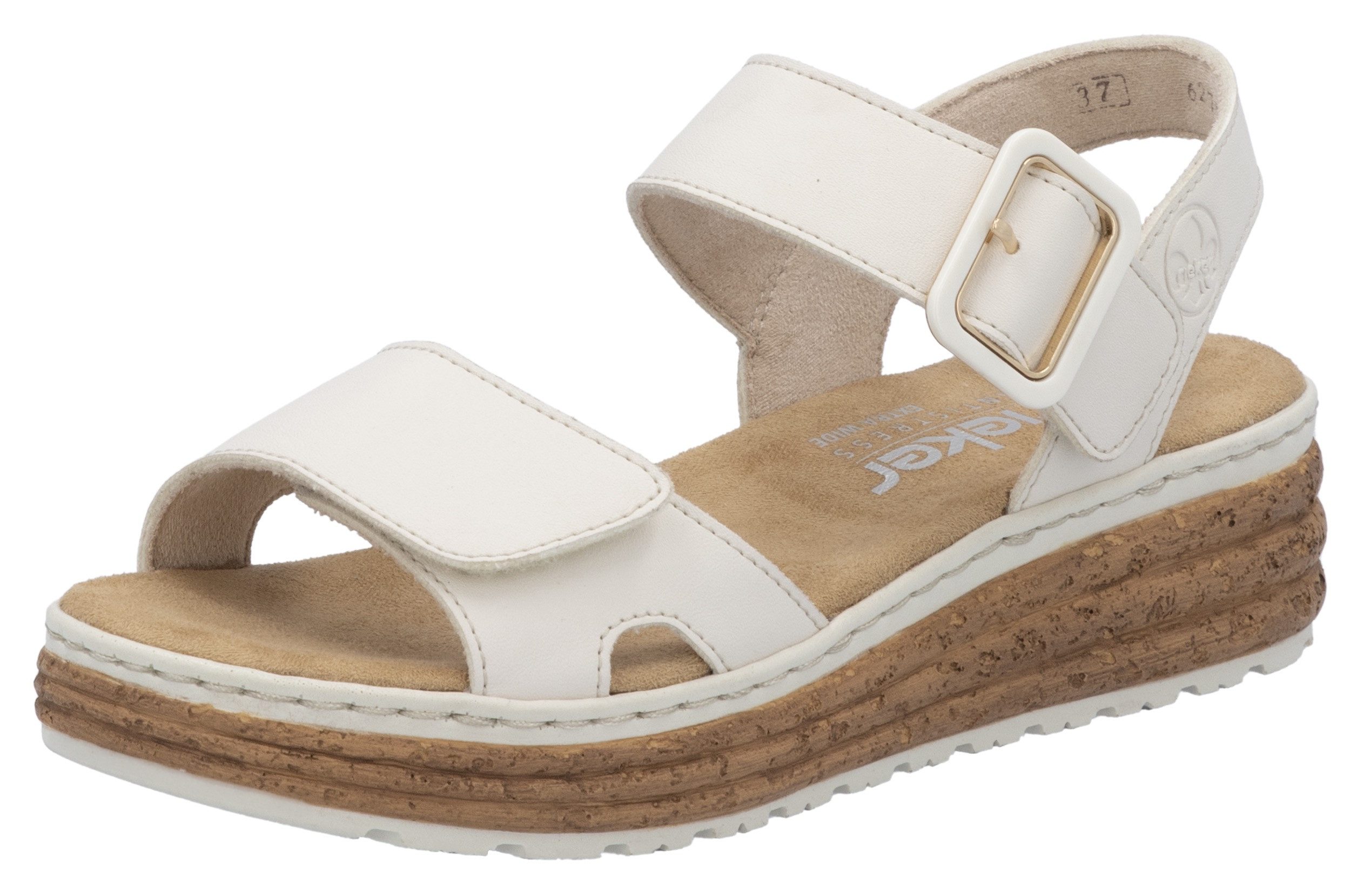 Rieker Keilsandalette "Rieker Sandalen Lederimitat" günstig online kaufen