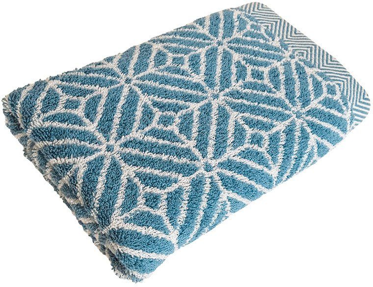 framsohn frottier Duschtuch Design Jaquard Raute günstig online kaufen