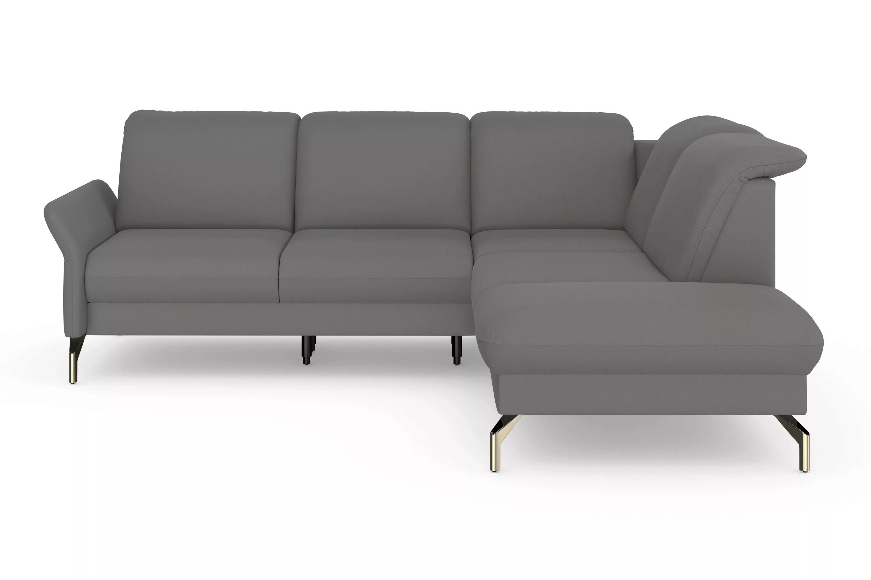 sit&more Ecksofa "Fashion L-Form", wahlweise mit Kopfteilverstellung, Vorzi günstig online kaufen