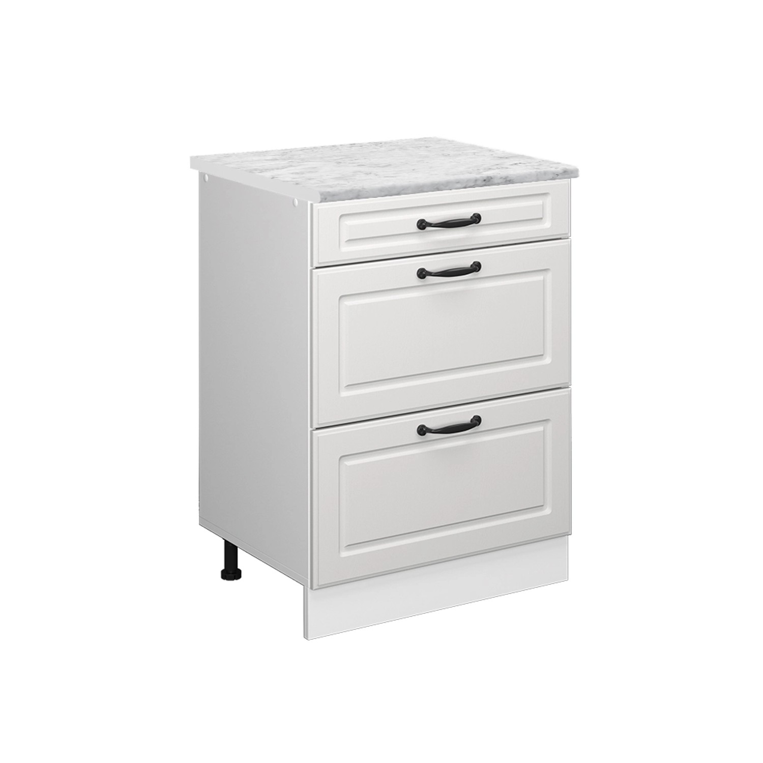 Vicco Unterschrank R-Line, Anthrazit Landhaus/Weiß, 60 günstig online kaufen