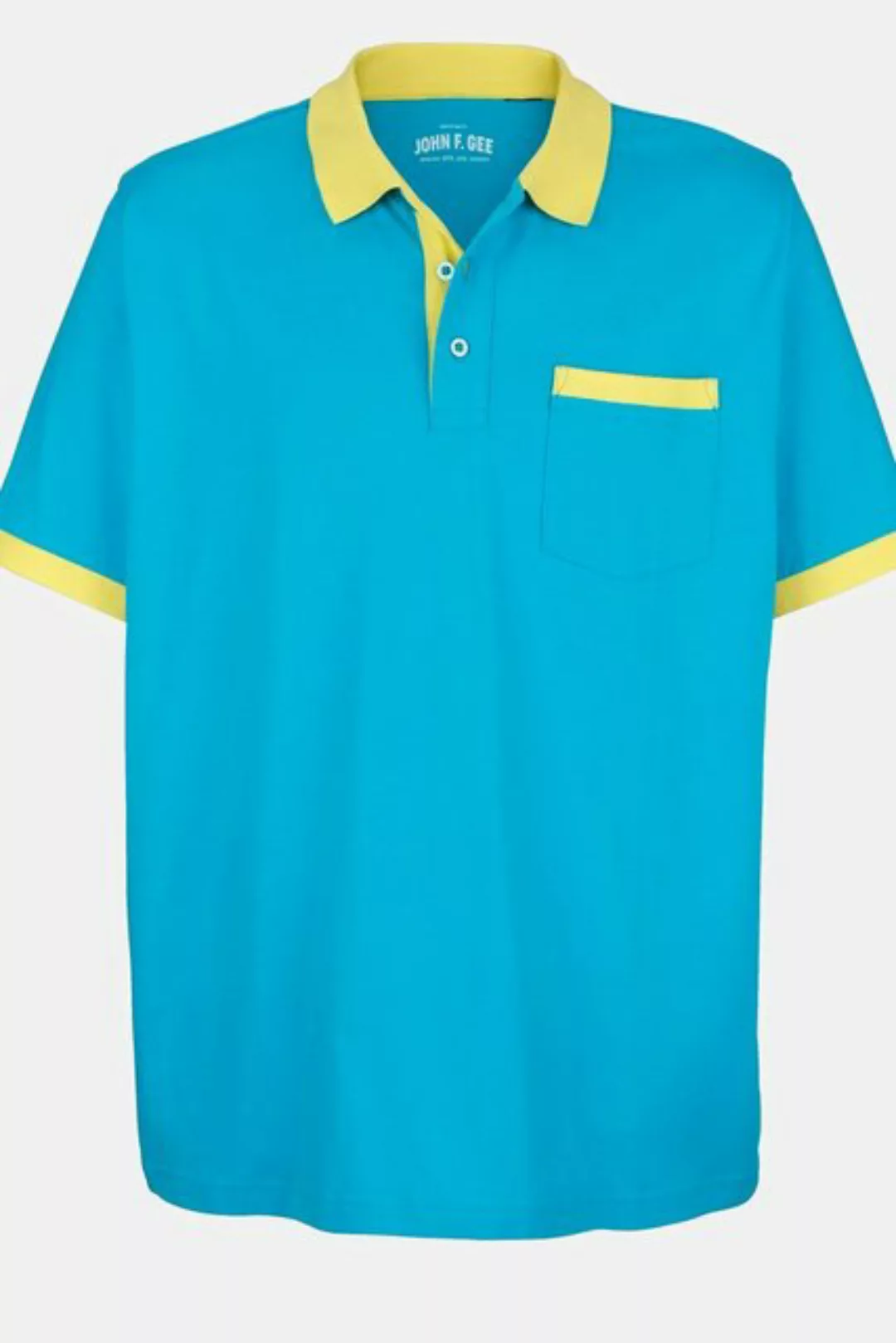 John F. Gee Poloshirt Poloshirt aus reiner Baumwolle günstig online kaufen