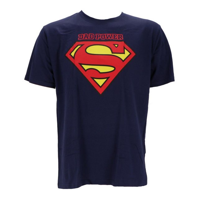 Superman Print-Shirt Superman Shirt für Herren 100% Baumwolle Superman Logo günstig online kaufen