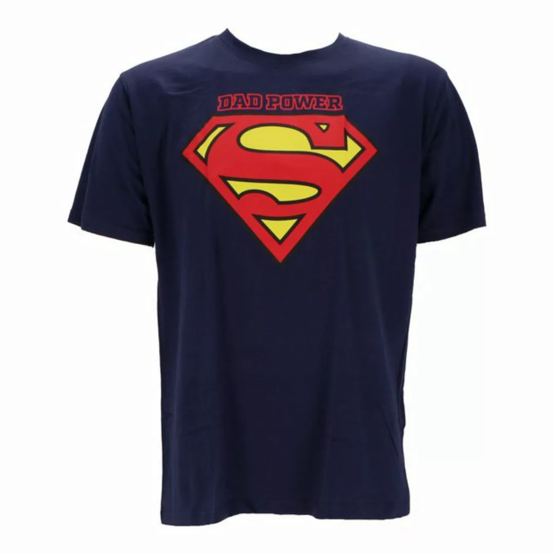 Superman Print-Shirt Superman Shirt für Herren 100% Baumwolle Superman Logo günstig online kaufen