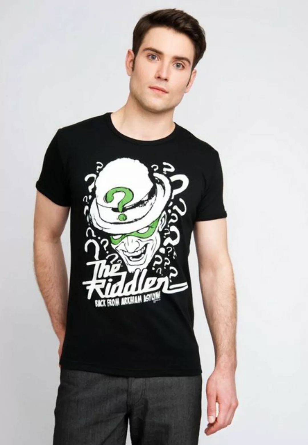 LOGOSHIRT T-Shirt The Riddler mit coolem Frontprint günstig online kaufen