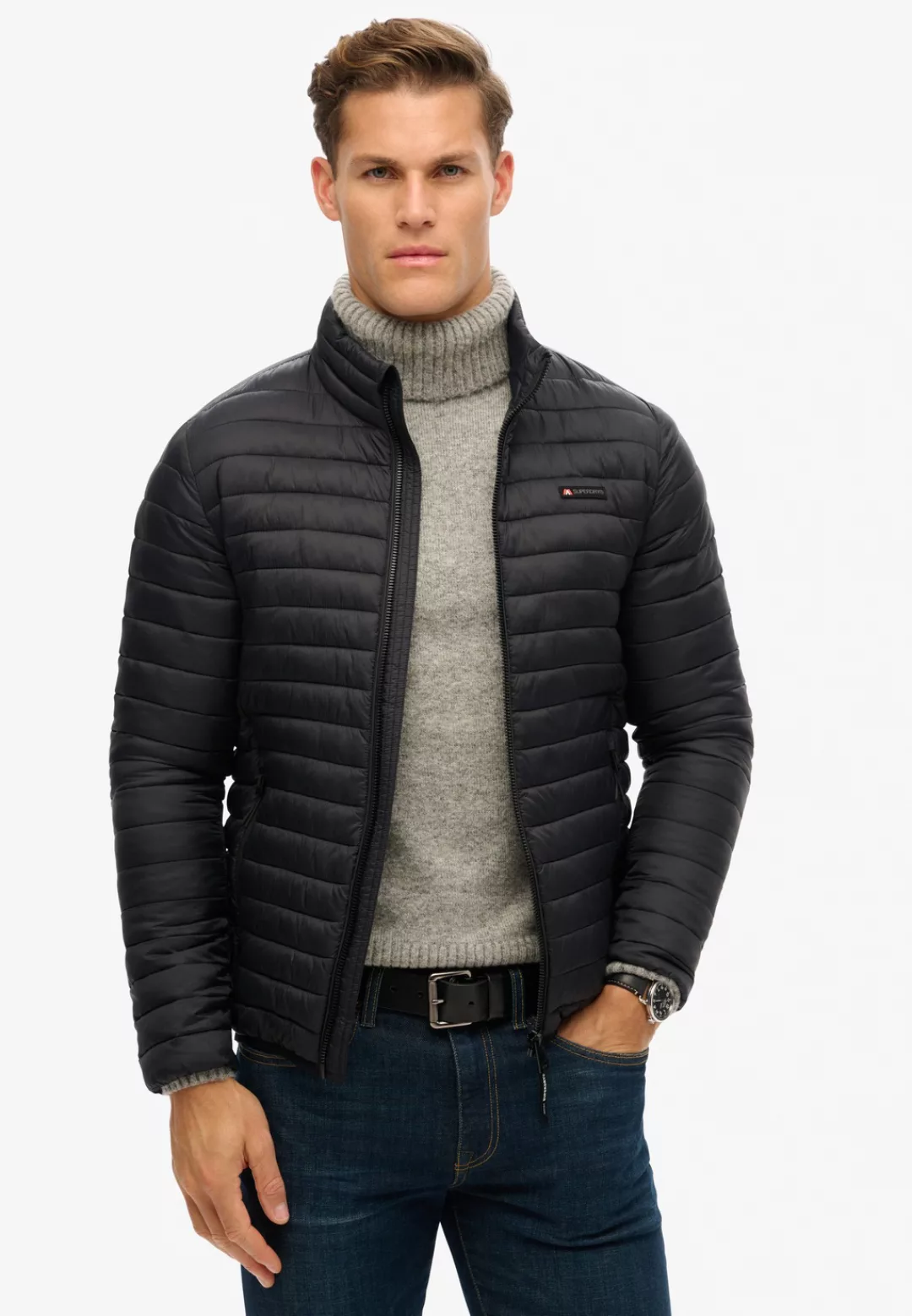 Superdry Steppjacke "NON HOODED FUJI LITE JACKET", ohne Kapuze günstig online kaufen