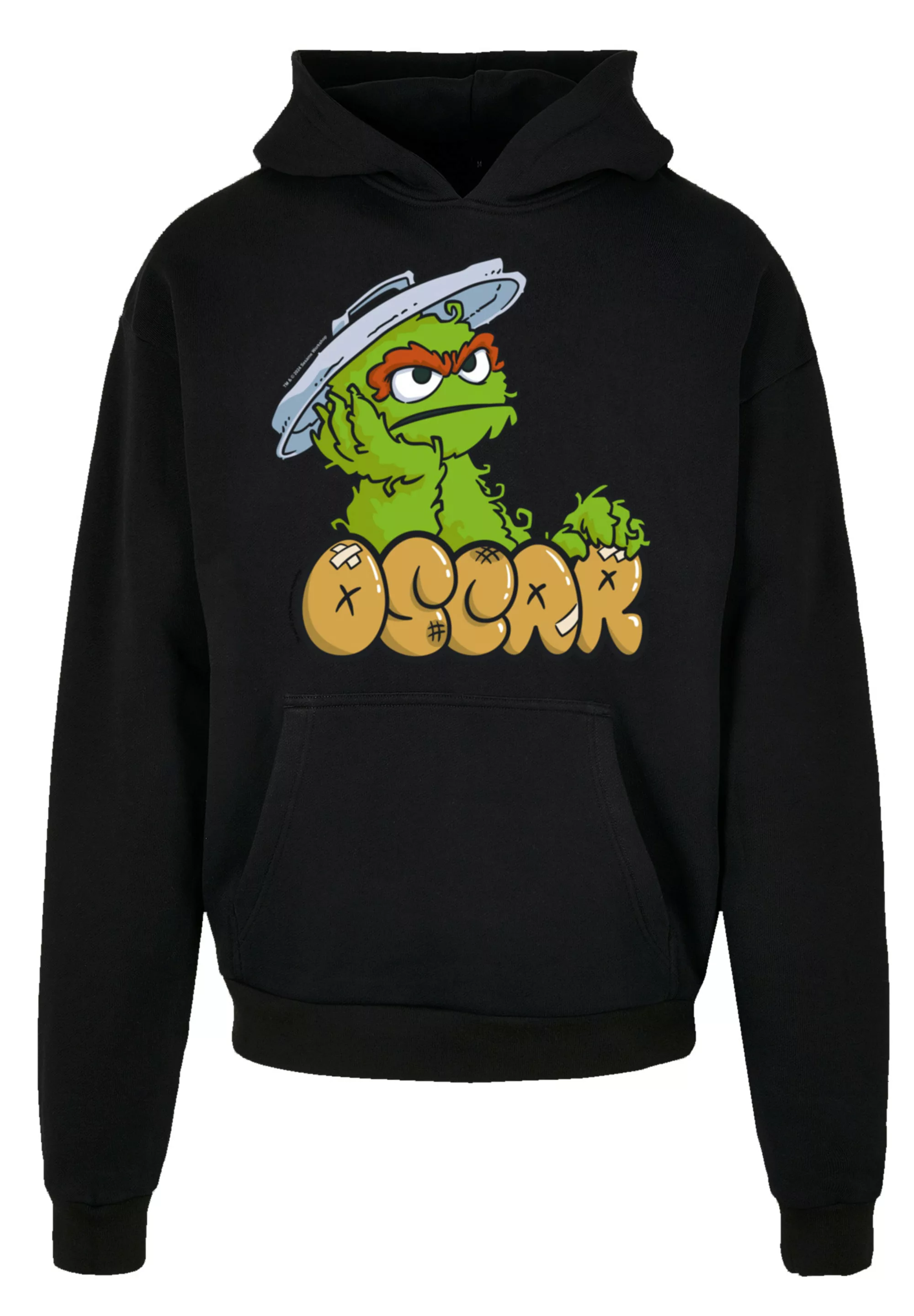 F4NT4STIC Kapuzenpullover "Sesamstraße Oscar Annoyed", Premium Qualität, We günstig online kaufen