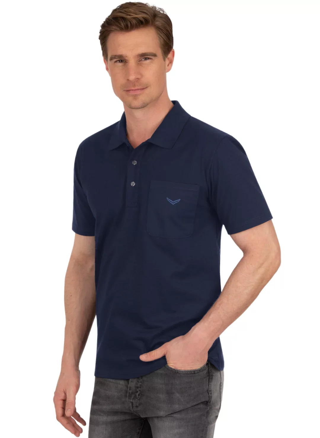 Trigema Poloshirt "TRIGEMA Poloshirt aus Single-Jersey" günstig online kaufen