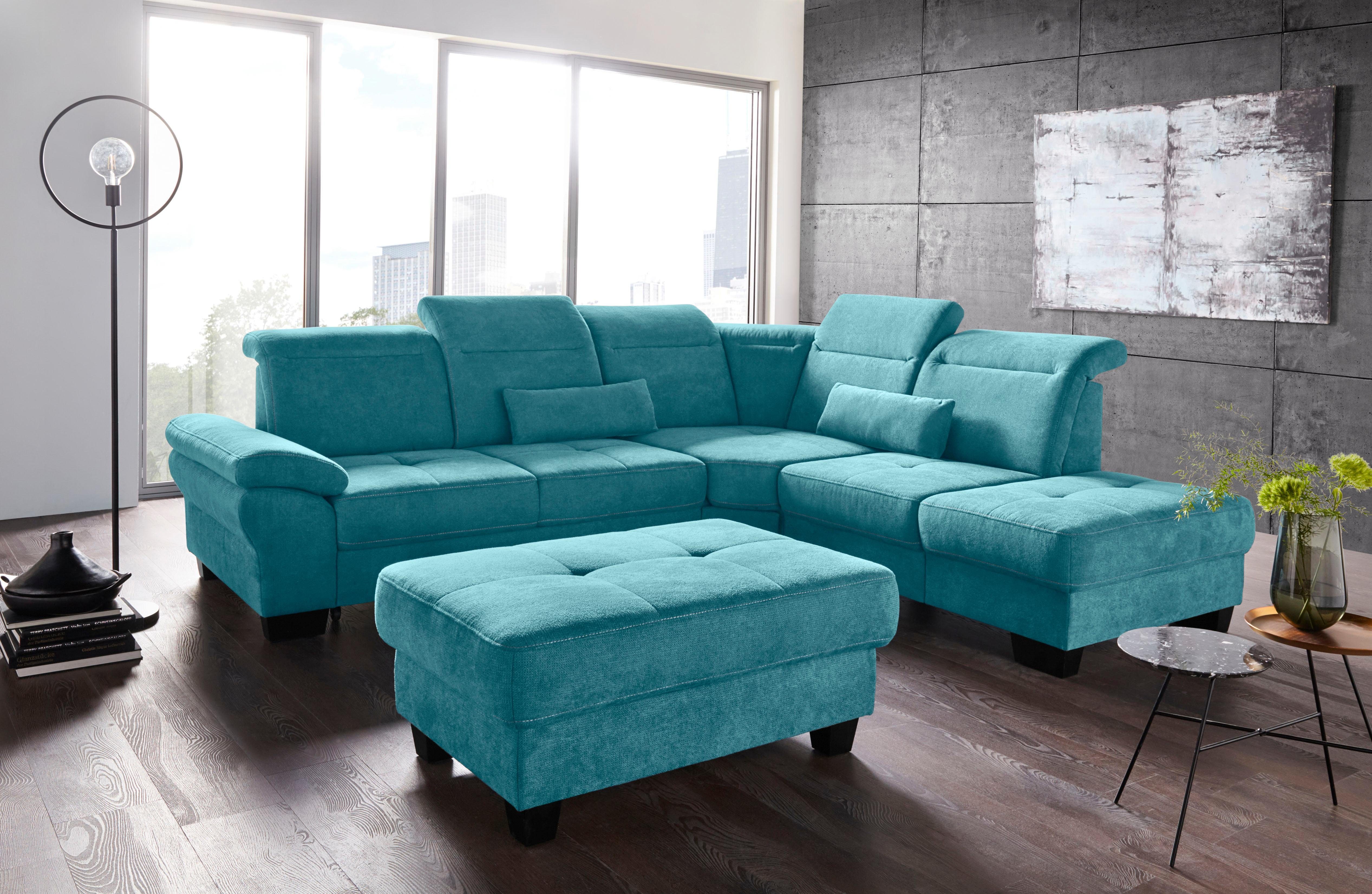 Places of Style Ecksofa Cornwall L-Form, günstig online kaufen