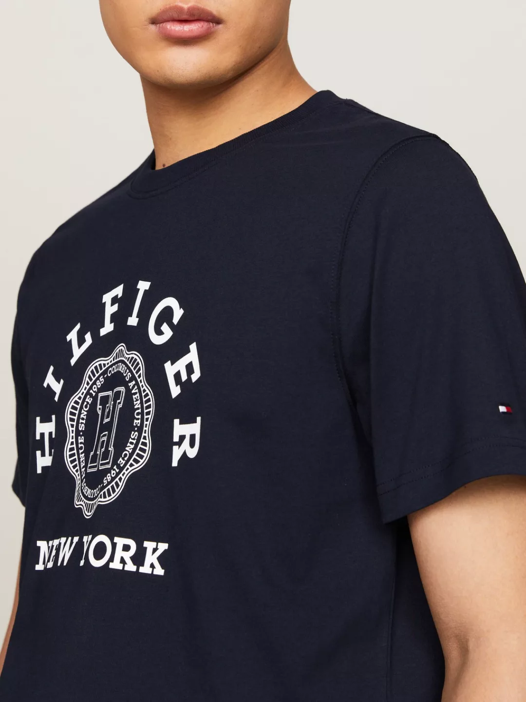 Tommy Hilfiger Print-Shirt HILFIGER COIN TEE mit markantem Print günstig online kaufen