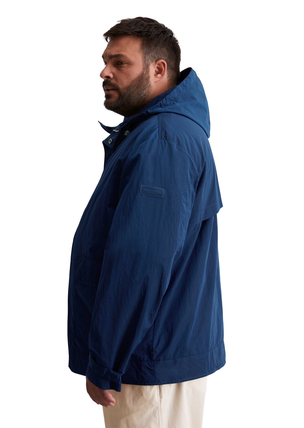 Marc OPolo Outdoorjacke "aus wasserabweisendem Material", mit Kapuze günstig online kaufen