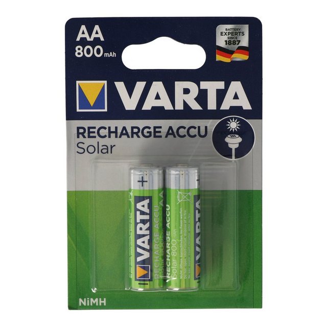 VARTA VARTA Akku für Solarleuchten, Schnurlos-Telefon NiMH AA 800mAh 2er Ak günstig online kaufen