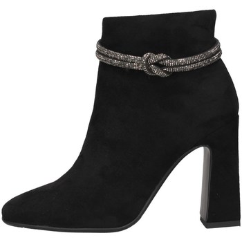Exé Shoes  Ankle Boots Exe' M4615-F7415 Stiefeletten Frau Schwarzes Wildled günstig online kaufen
