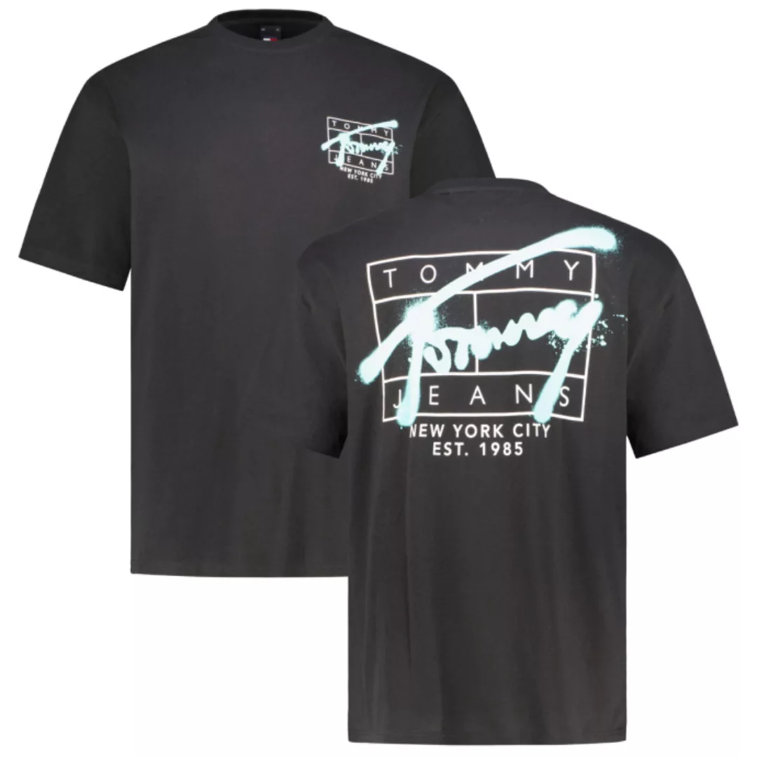 Tommy Jeans T-Shirt TJM REG SPRAY TEE SS EXT mit großem Rückenprint günstig online kaufen