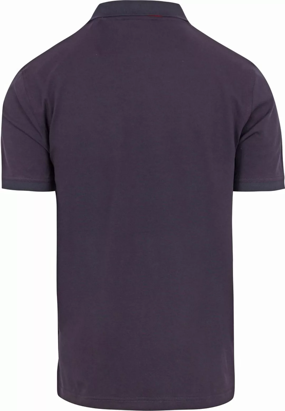 Gant Contrast Piqué Poloshirt Navy - Größe XL günstig online kaufen