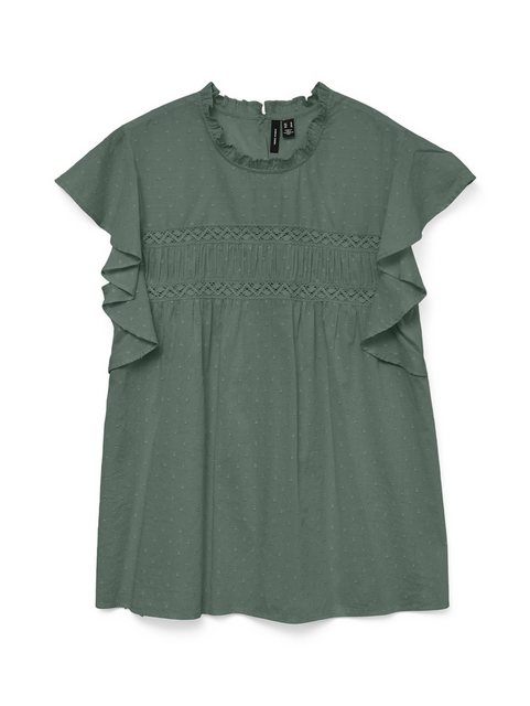 Vero Moda Blusenshirt VMTRINE SL LACE TOP WVN NOOS günstig online kaufen