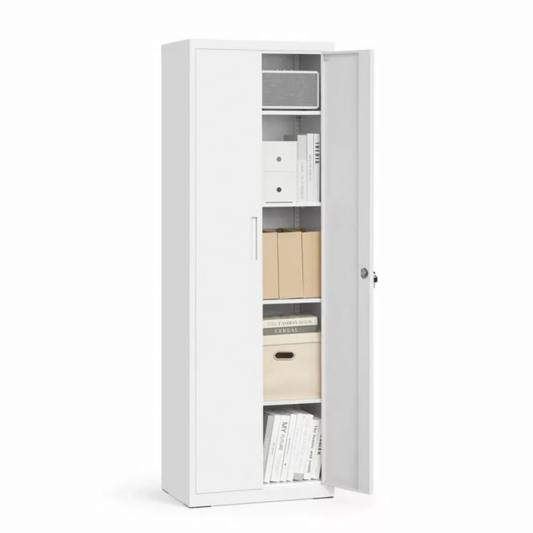 SONGMICS Aktenschrank Mehrzweckschrank, Aufbewahrungsschrank, für Garage günstig online kaufen