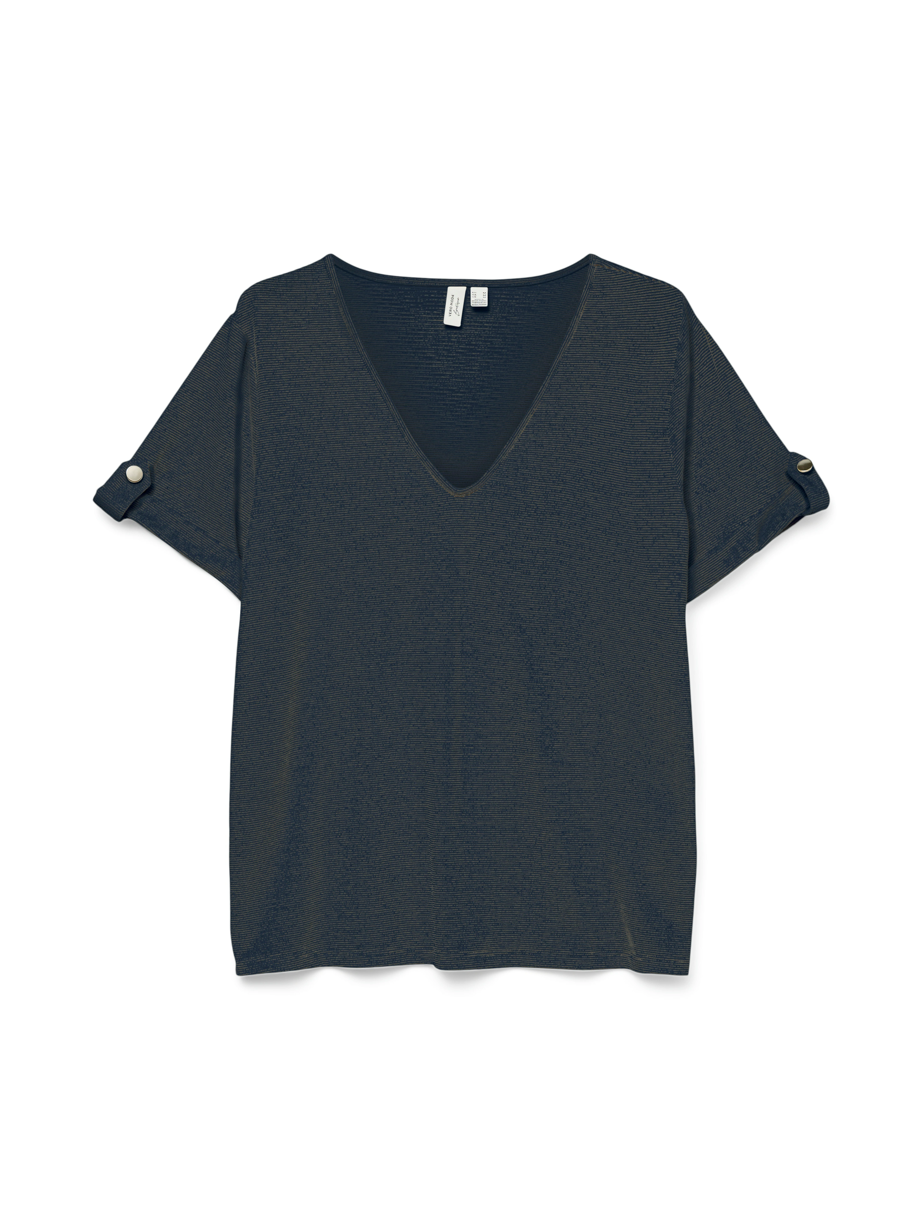 Vero Moda Kurzarmshirt VMBAILEY S/S V-NECK T-SHIRT JRS BTQ GA günstig online kaufen