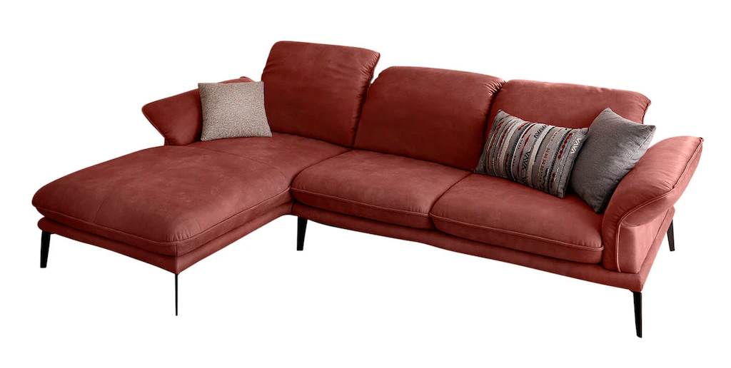 W.SCHILLIG Ecksofa "sherry, Designsofa mit tollem Sitzkomfort, bequem, L-Fo günstig online kaufen