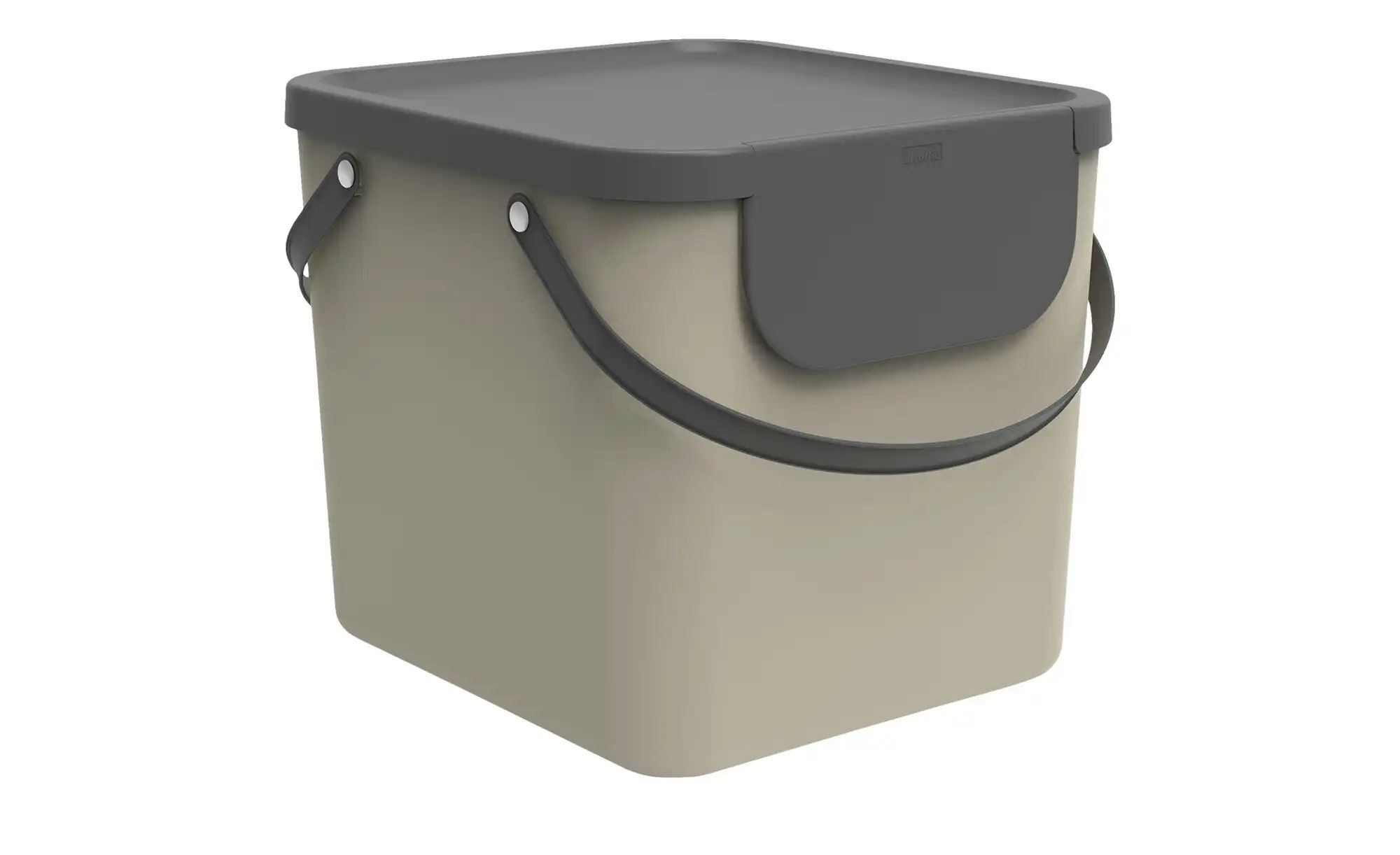 Rotho Müllsystem  Albula ¦ braun ¦ Kunststoff ¦ Maße (cm): B: 39,8 H: 35,8 günstig online kaufen