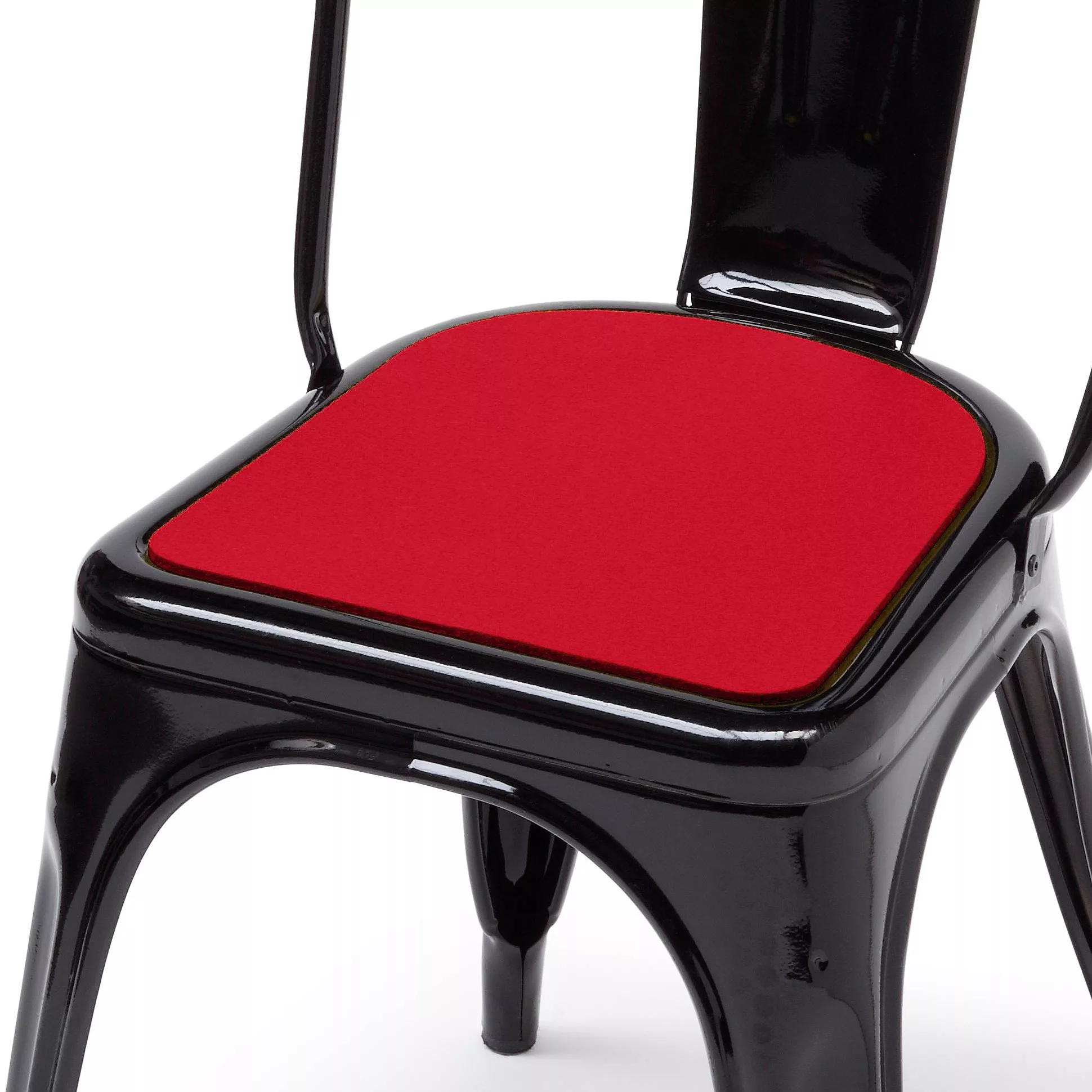 Hey-Sign - Tolix Sitzauflage antirutsch - rot/Filz in 5mm Stärke/LxBxH 31x3 günstig online kaufen